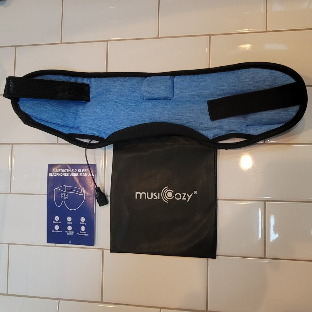Musicozy Bluetooth Headphone Sleep Mask - Picture 3 of 4